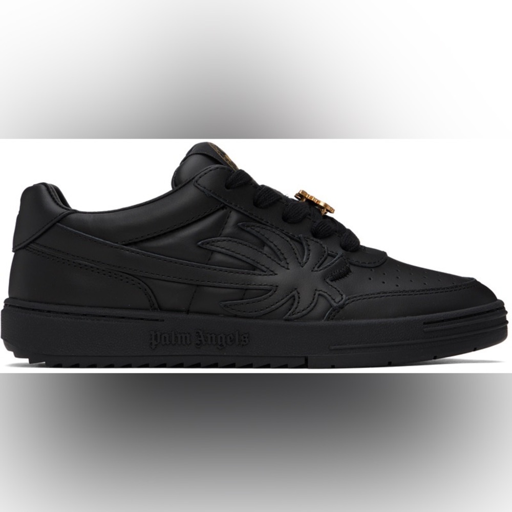 Palm Angels Black Palm Beach University Sneakers